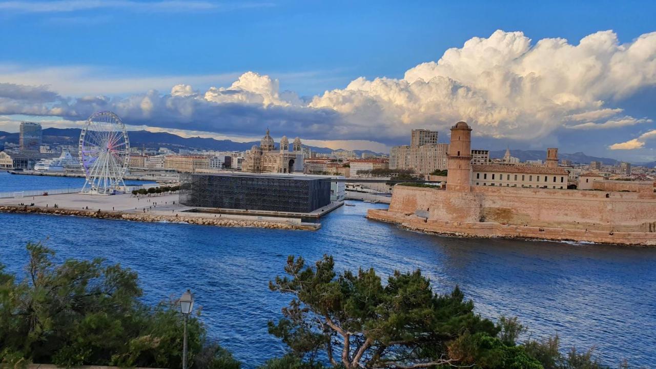 마르세유 Escale Marseillaise, Grand T2 Calme, Pres Du Vieux Port Pour 2 A 4 Personnes, Nettoyage Rigoureux 아파트 외부 사진